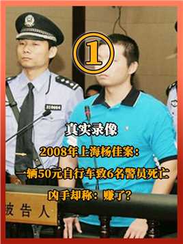 2008年上海杨佳案：一辆自行车致6名警员死亡，凶手却称：赚了？