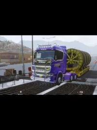 #233乐园 #欧洲卡车模拟器3 卡车过轮渡