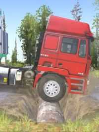 #卡车 #游戏 #旋转轮胎泥泞奔驰 #模拟游戏请勿模仿