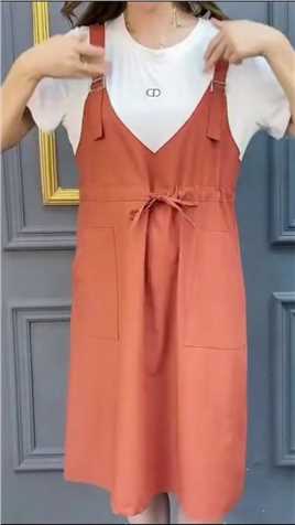 老婆一眼相中的裙子，穿上显高显瘦，不挑身材，老公看见都夸好看