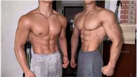 锻炼腹部肌群 减肚子赘肉 带上兄弟一起自律 四个动作完成4组 每天坚持