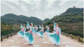 舞蹈里的江安 ，天堂湖畔舞蹁跹，如画美景在江安！#记录人间烟火 