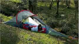国外发明“悬空”帐篷，能体验睡在空中的快感，承受可达1吨
