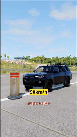 本田超霸不同车速碰撞测试单机游戏车祸模拟器汽车