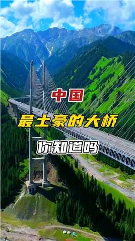 中国最土豪的大桥你知道在哪里吗？