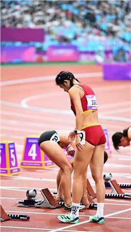 吴艳妮出战亚运会女子100米栏决赛！敬请期待！#吴艳妮