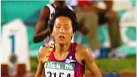 1996年亚特兰大奥运会，王军霞5000米夺冠，得冠后跑着找国旗#田径