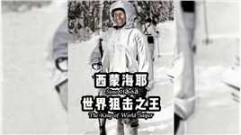 史上最强狙击手，世界狙击之王西蒙海耶，为何被称为白色死神 