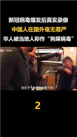 中国人在比利时遭侮辱录像：新冠病毒爆发后，华人在国外毫无尊严 (2)