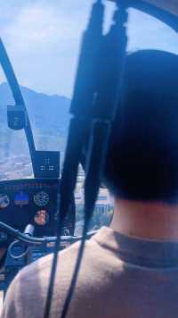 一定要去一趟庐山西海坐一下直升机 高空俯瞰美景尽收眼底#旅行推荐官 #旅行大玩家 #飞行体验