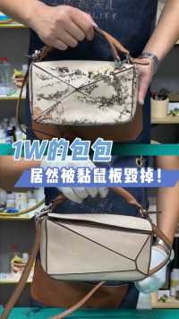 价值1W得包包竟然被毁成了这样！！！#奢侈品修复