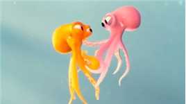 没想到两只章鱼的爱情之路，走得如此艰难