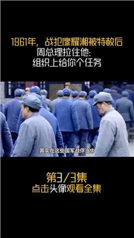 1961年，廖耀湘被特赦后，总理第一时间找到他：组织上给你个任务 (3)