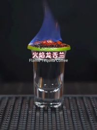 火焰龙舌兰： 世界上最特殊的Shot喝法，燃起的火焰为中国奥运健儿加油！#巴黎奥运会 #省饭课代表 #荐官