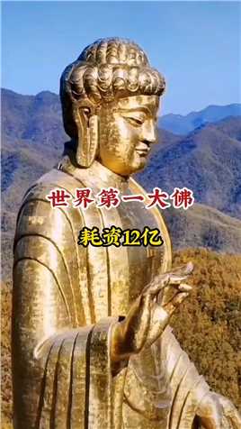 它是世界上最高的佛教造像，望屏幕前的你平安吉祥,#旅行
