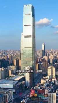 湖南第一高楼，总投资200亿，高452米，地下5层，地上93层，建筑面积102万平方米