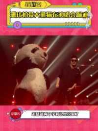 #潘玮柏带大熊猫在演唱会蹦迪 平等的羡慕成都场的每一个粉丝，听潘帅还得是现场版！