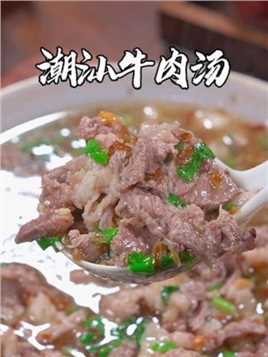 四大名汤之一的潮汕牛肉汤，做法是很简单，味道确特别鲜美#潮汕牛肉汤