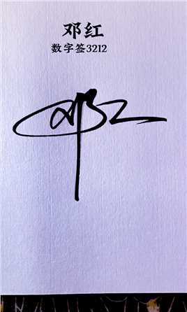 
教你写签名#签名#设计签名#签名设计#艺术签名