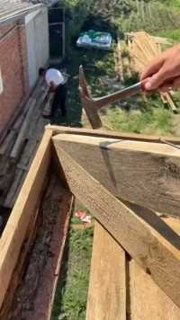 干了几十年的木工师傅，原来这才是装修安装屋架的正确方法啊！！
