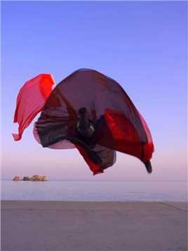 波光粼粼一抹红，海天一色映余晖。 #中国舞 #古典舞 #国风合伙人 #旅行推荐官