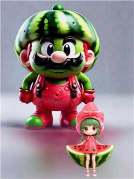水果形态的马里奥 超级玛丽 可爱的水果人动漫​ #二次元  ​ #动漫  ​ #童年动画  ​ #果蔬造型  ​ #卡通人物