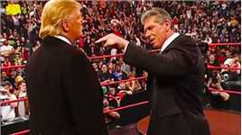 名场面！美国前总统特朗普遭WWE总裁挑衅，直接一巴掌扇了上去