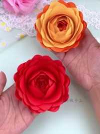 真的超级简单的玫瑰花，有手就会，快做起来送给老师