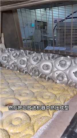 你知道甜甜圈是怎样制作的吗#甜甜圈