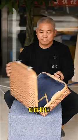 用竹子都能做出这么漂亮又实用的包包！ #手工编织 #竹编手艺
