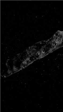 这是奥陌陌，别名侦察兵！一个雪茄状，长400米，宽40米，颜色偏红，具有固态表面，但是不能辨别或岩石或金属构成物体。是已知的第一颗经过太阳系的星际天体，有专家说它是一艘外星侦查光帆飞船！