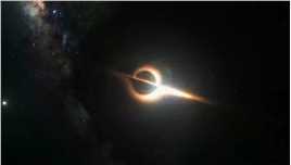 一颗流浪黑洞突然闯入太阳系，人类还有机会生存下去吗？#探索宇宙 #流浪黑洞 #黑洞吞噬恒星画面 #硬核知识局