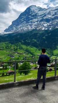 瑞士格林德瓦小镇，被誉为世界最美丽的小镇之一，徒步旅行的天堂。#治愈系风景
