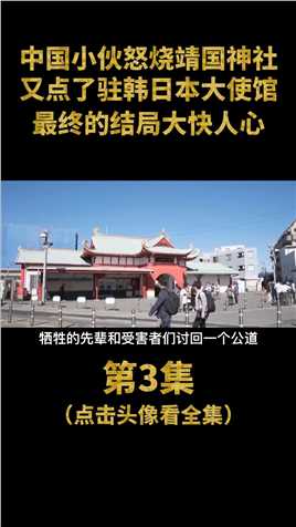 中国小伙怒烧靖国神社，得到中韩两国联合庇护，最终结局大快人心 (3)