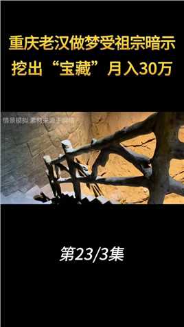 2007年，重庆老汉做梦受祖宗暗示，挖出家中地下宝藏月赚30万？ (3)