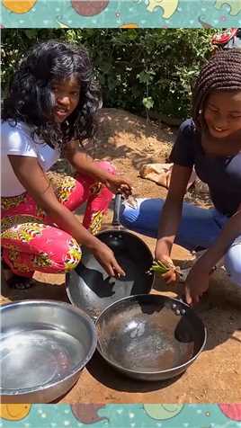 非洲人的刷锅工具，看到这一幕，我决定不再吃了