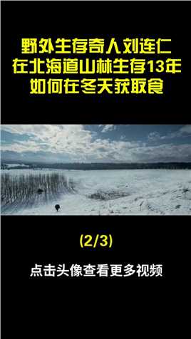 野外生存奇人刘连仁：北海道山林生存13年，如何在冬天获取食物？ (2)