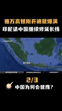 雅万高铁客流量爆满，印尼想让中国修延长线，为何中国不想参与？#雅万高铁#中国#日本#印尼#延长线 (2)


