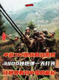 中越712炮战有多激烈，3400吨炮弹一天打光，让世界看到中国的崛起#真实事件#712炮战#历史 (1)