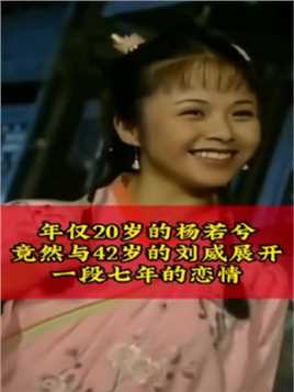年仅20岁的杨若兮竟然与42岁的刘威展开一段七年的恋情