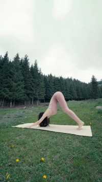 瑜伽不是一个体式的最终定型，而是在这过程中身体的精微感受。