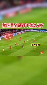 禁区全是对手怎么破？能哥：一脚就能解决的问题，也算问题吗？