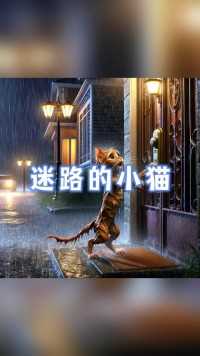 迷路的小猫
#猫咪剧情 #治愈系猫咪 #AI猫咪 #宠物成精了