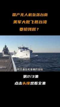 国产无人机坠落台南？美军大批飞抵台湾，要抢残骸？