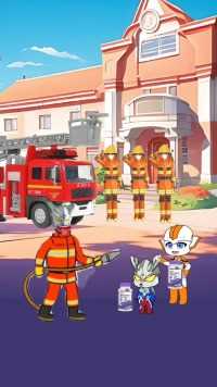 消防员赛罗奥特曼赛罗奥特曼奥特曼儿童动画片二次元儿童动画