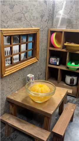 #迷你厨房 #二次元美食 #橘子水 冬天的喝一杯橘子水 