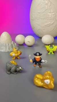 超大恐龙蛋玩具，惊喜多多