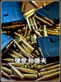 还有多少人连弹夹和弹匣都分不清楚呢？ #战术装备 #弹匣 #军事科普 