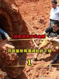 96.北京洪水冲出皇陵，5层千吨巨石防盗，开国皇帝竟落得如此下场 #考古 #皇陵 #纪录片充电计划 #古墓 #历史
