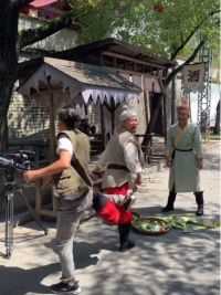 导演这下太给力了，倒地哥你不得瑟了吧！#拍戏现场#搞笑  